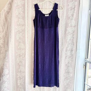 S.L. Fashions Women's Purple Dress